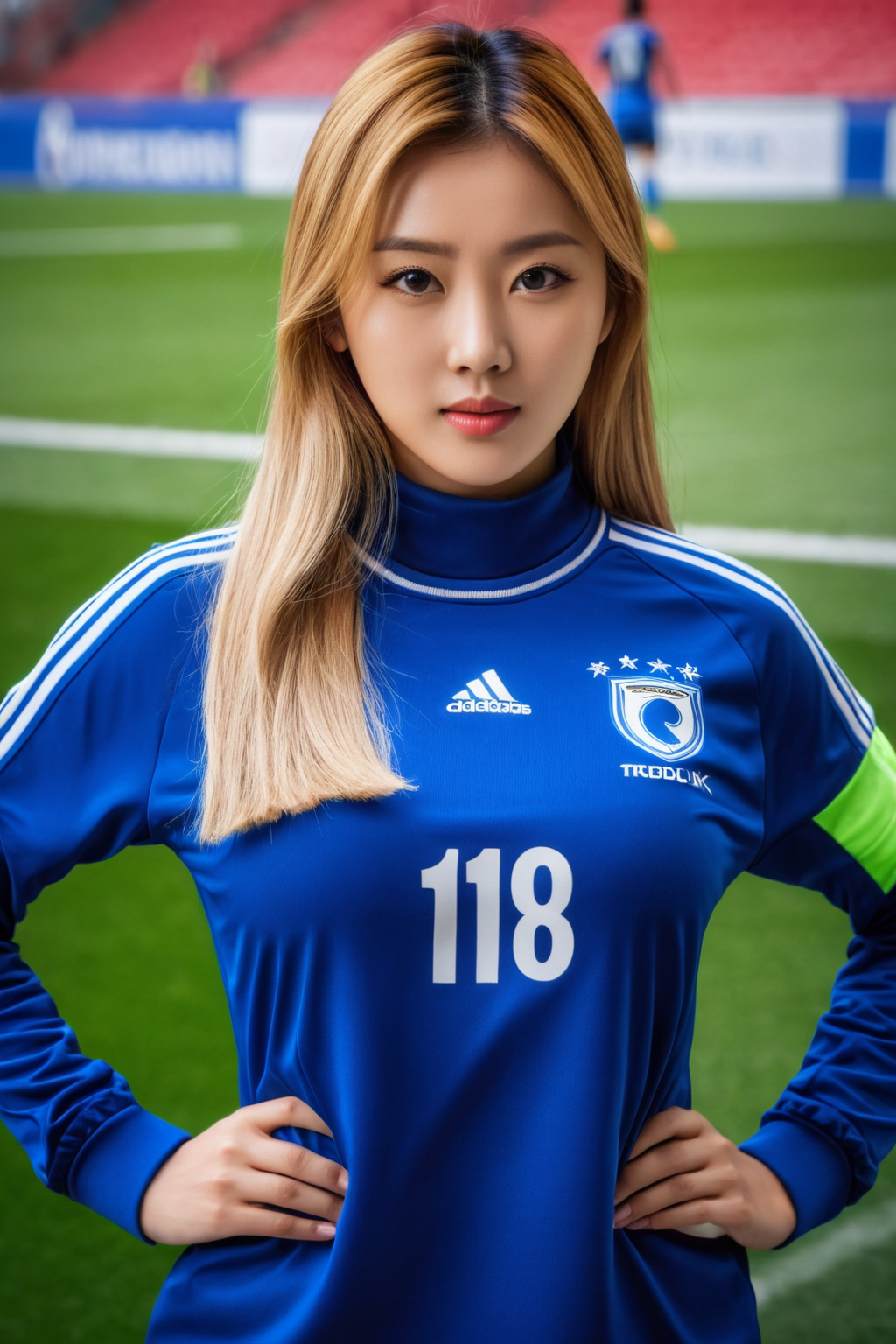 欧洲女子足球运动员实力过人