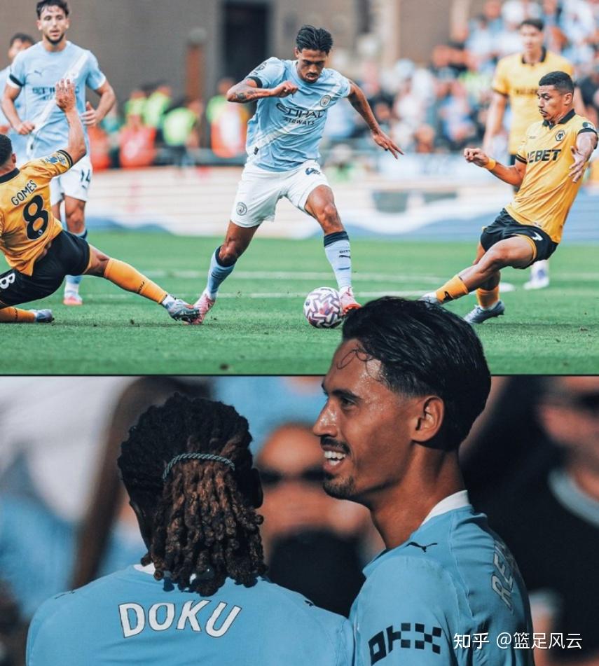 曼城逆转胜狼队，取得新赛季开门红