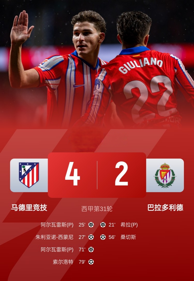 马竞新援表现出色，西甲卫冕冠军浮出水面的简单介绍