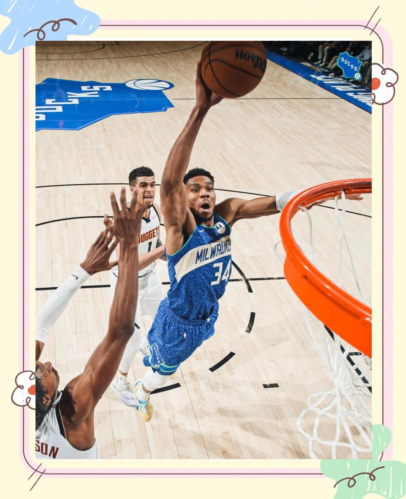 华体会官网登录网址-包含雄鹿大胜骑士，字母哥砍下40+10的词条